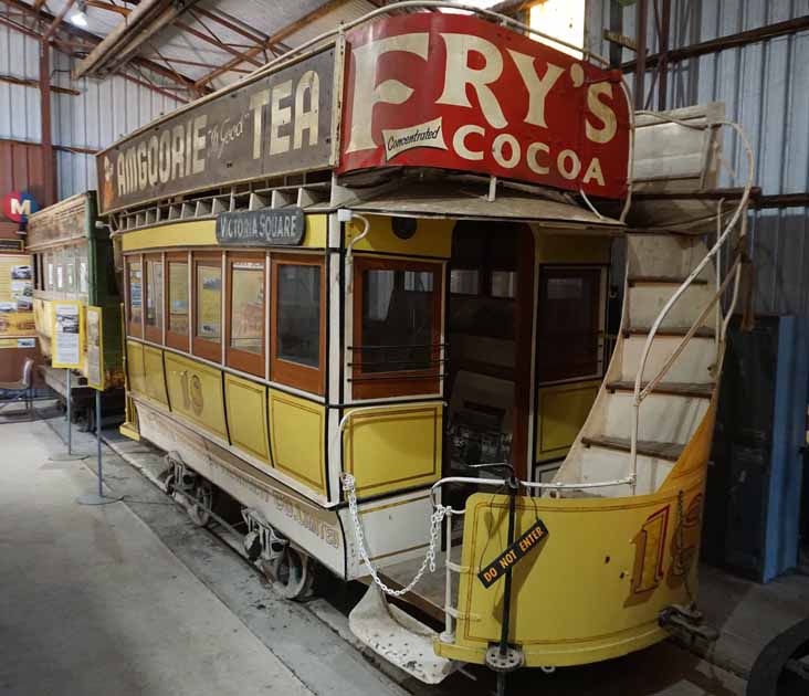 Adelaide & Suburban Tramway John Stephenson & Co horse tram 18